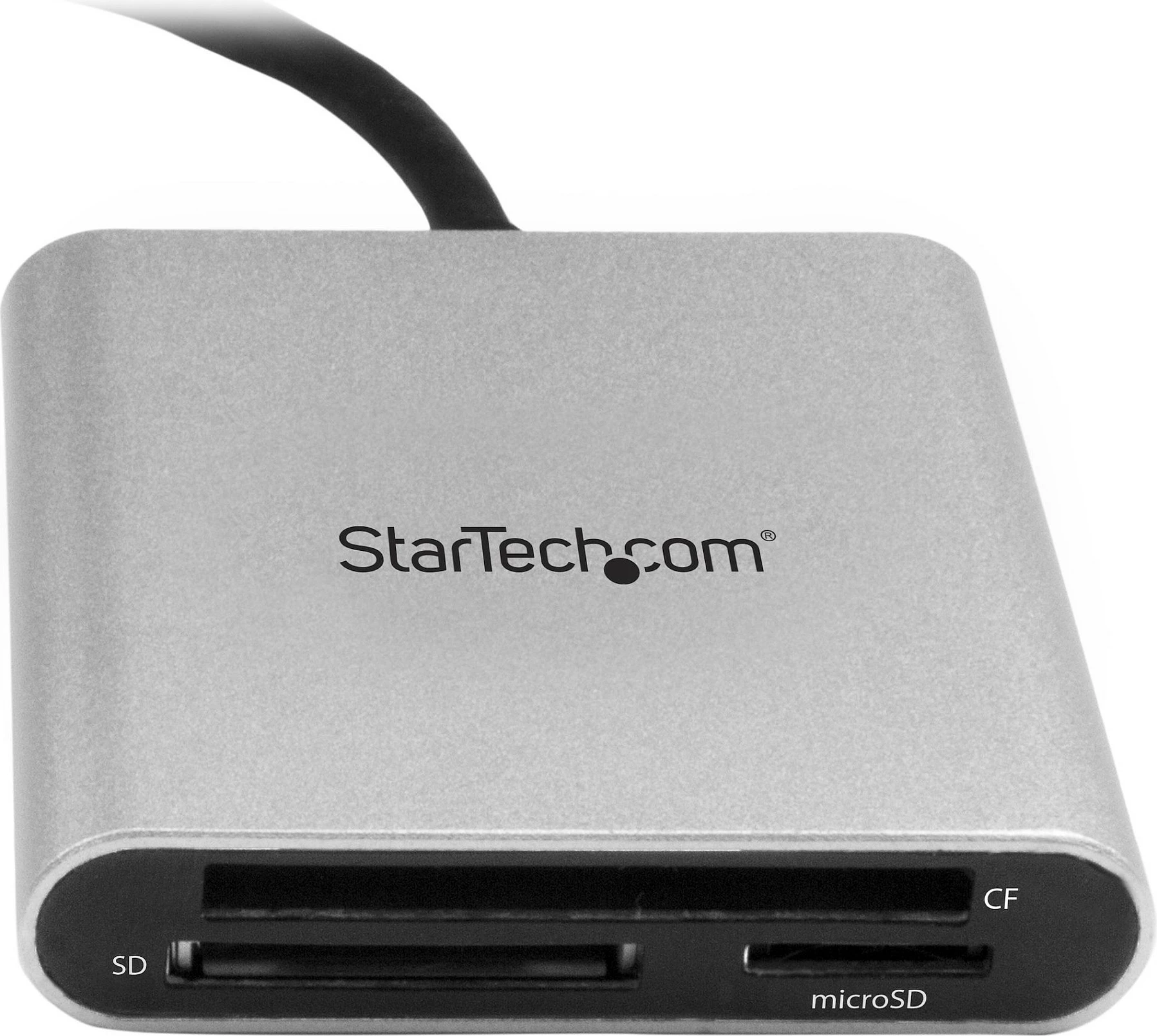 Lexues kartelash StarTech FCREADU3C, USB-C, SD/microSD/CF, 5Gbps, i zi/argjendtë