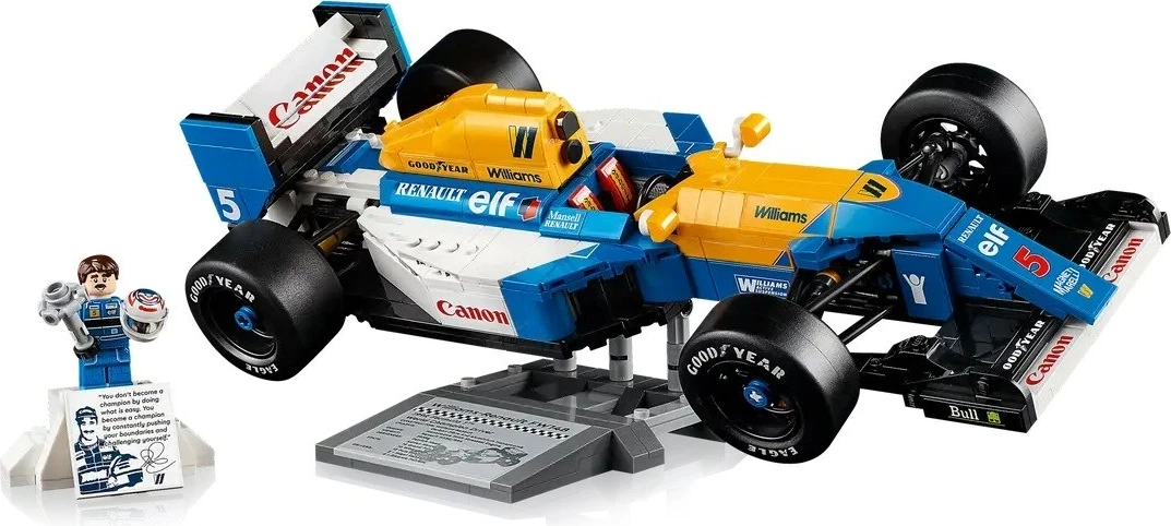 Set LEGO ICONS Williams Racing FW14B & Nigel Mansell, 10353, 799 pjesë
