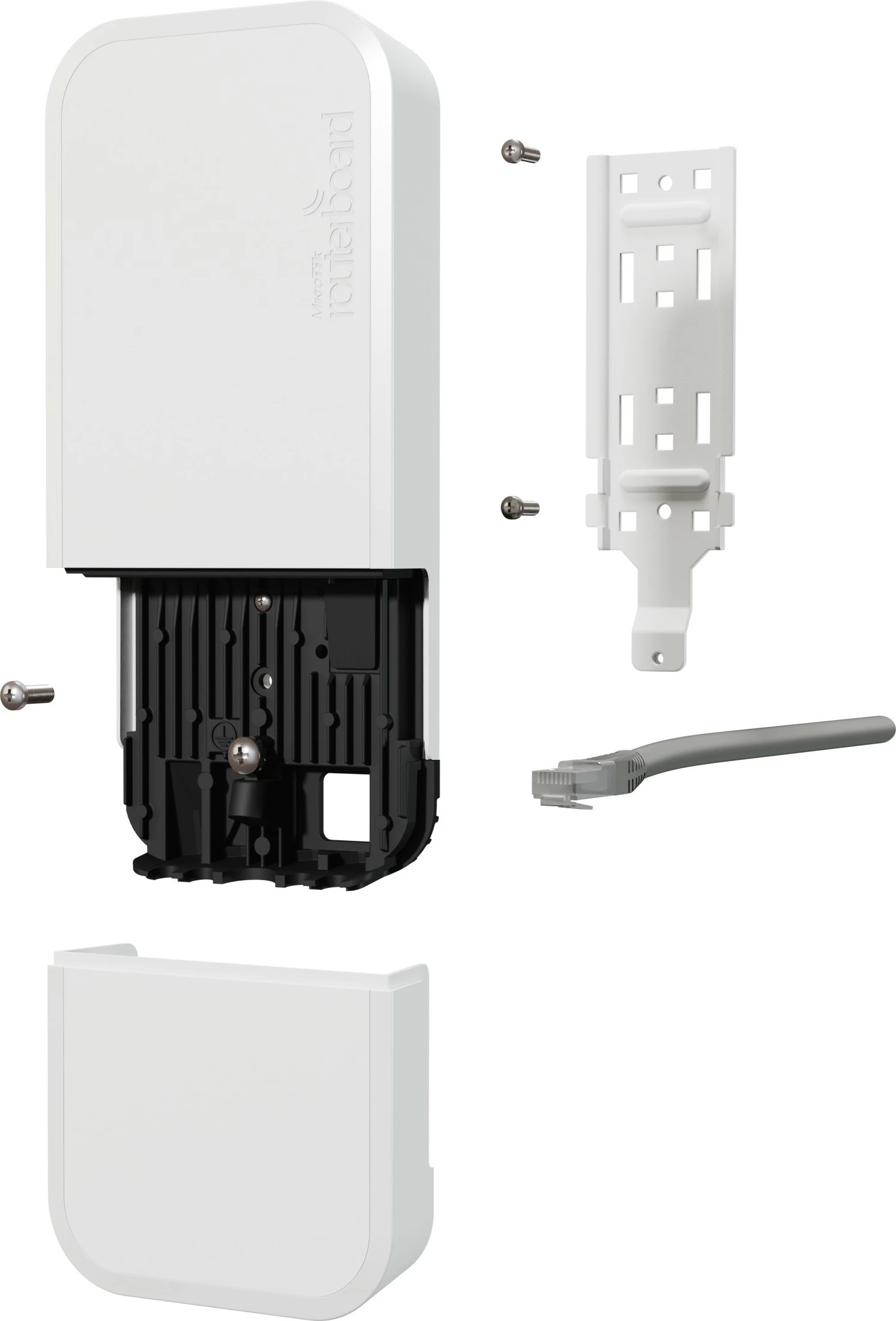 Router MikroTik wAP ax, Wi-Fi 6, Dual-band, 3 porta Gigabit, i bardhë