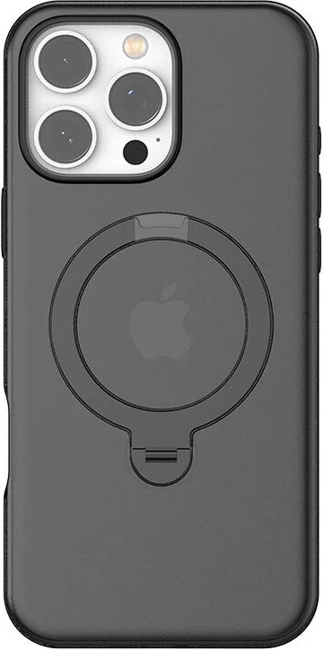 Mbështjellës Torras Ostand Spin për iPhone 16 Pro Max, e zezë