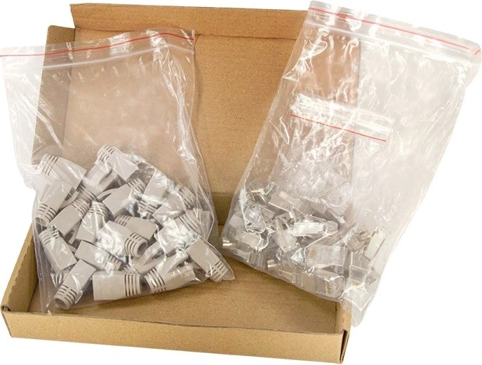 Set i Veglave për Rrjet Logilink WZ0070, për kabllot Cat.6A dhe Cat.7, ngjyrë e zezë