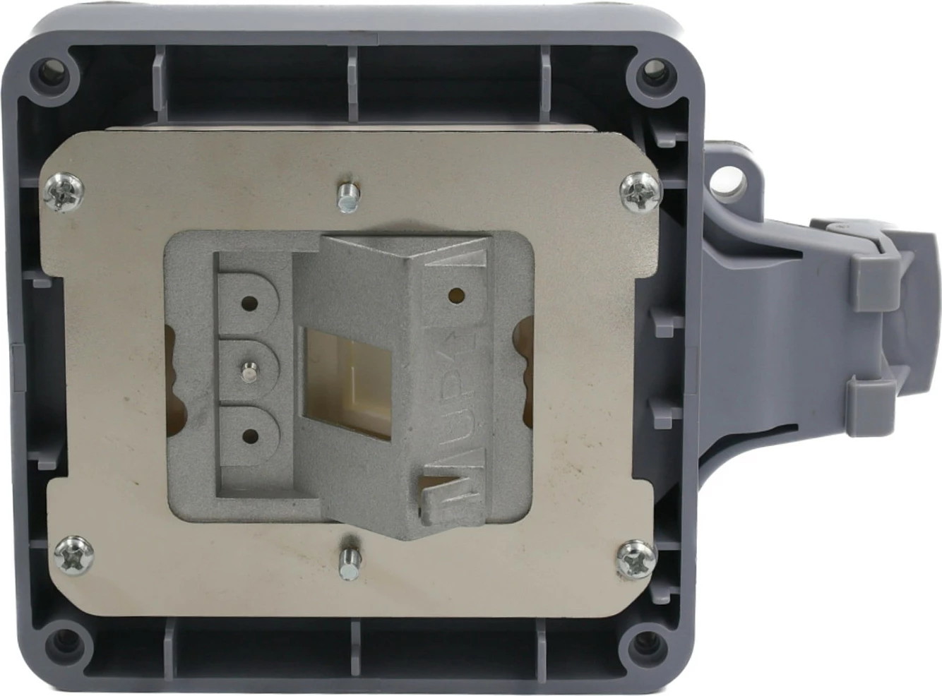 Kuti montimi EQUIP 1-Port Keystone, IP66, gri