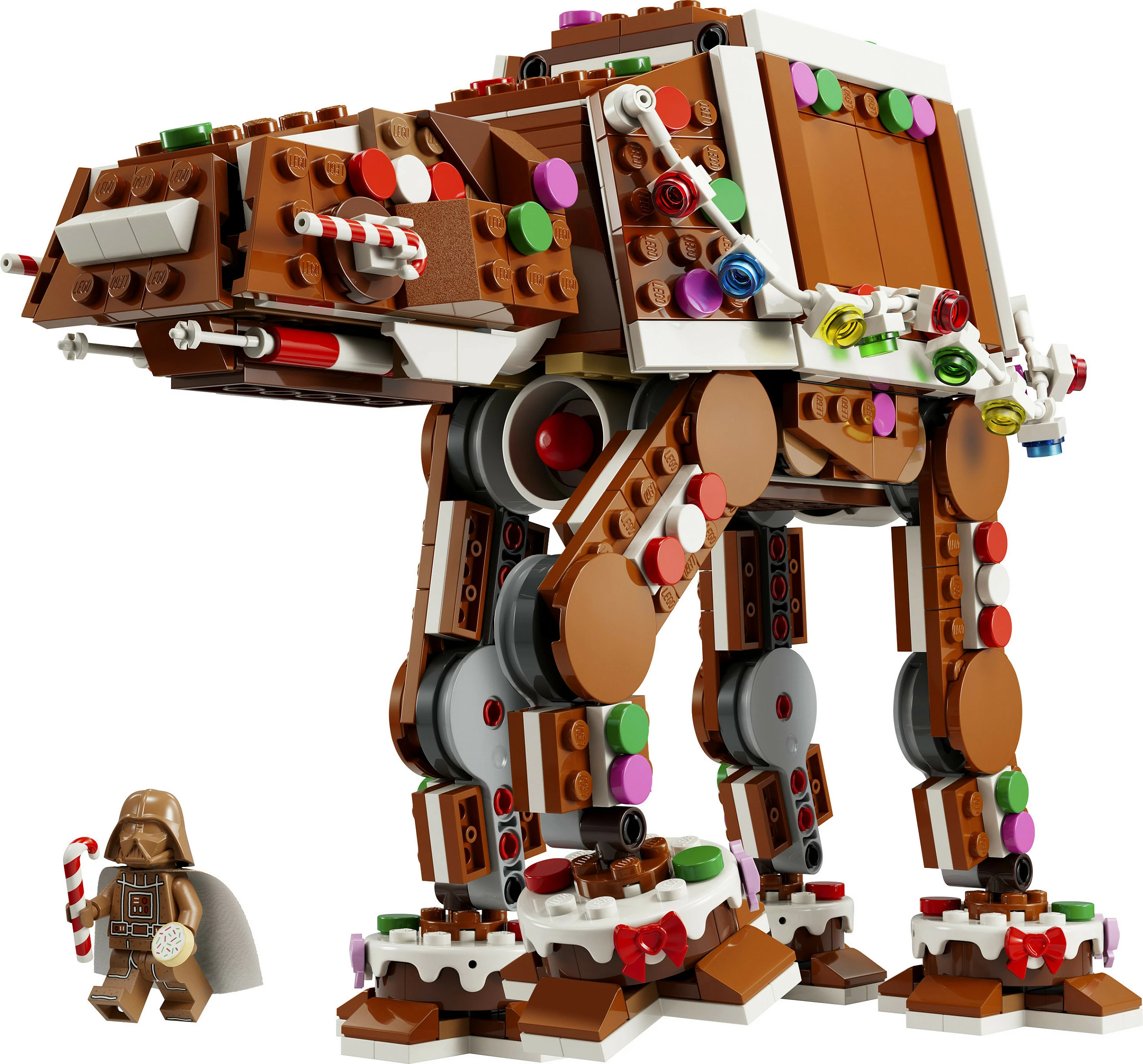 Set LEGO Star Wars 40806 Gingerbread AT-AT, 691 copa, 10+, shumëngjyrësh