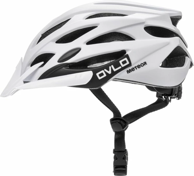 Helmetë për meshkuj dhe femra Meteor, të bardhë