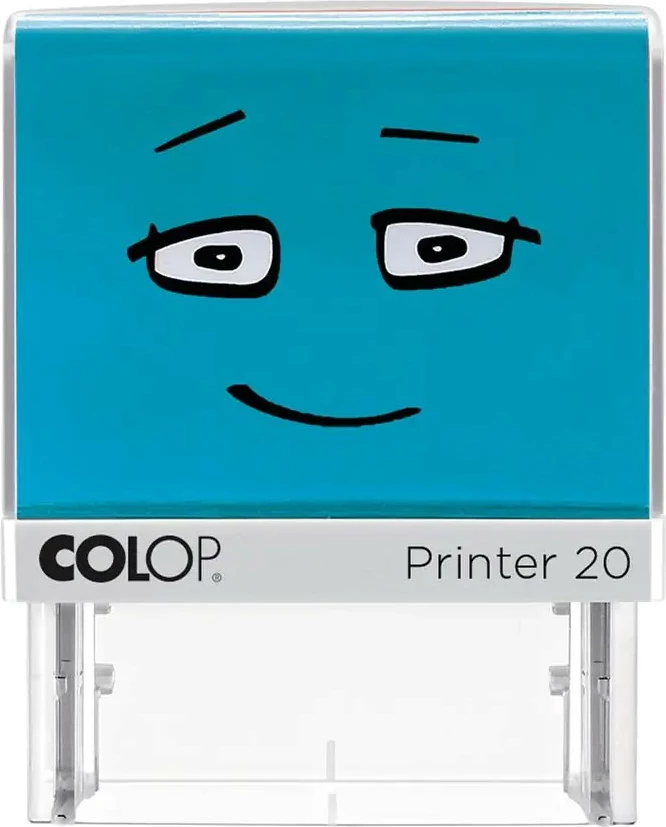 Vulë vetë-ngjyrosëse COLOP Printer 20, 38x14mm, mint