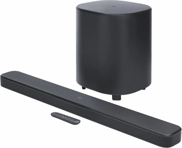 Soundbar JBL BAR 500 MK2 5.1, 750 W, subwoofer wireless 10\" Dolby Atmos, e zezë, set me subwoofer