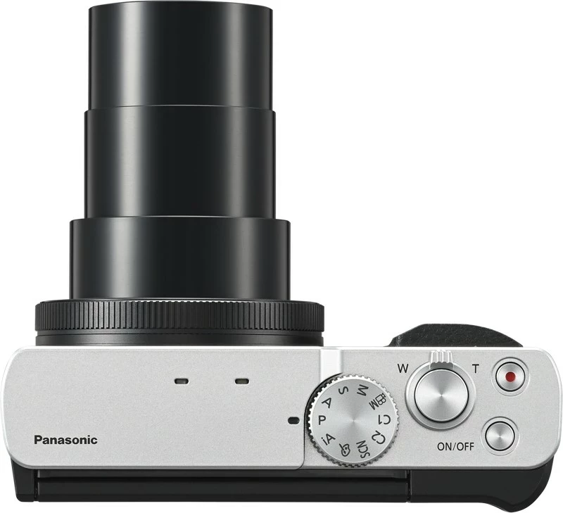 Aparat digjital Panasonic LUMIX TZ99, 20.3MP, 30x zoom optik, 4K, Wi-Fi, argjendtë