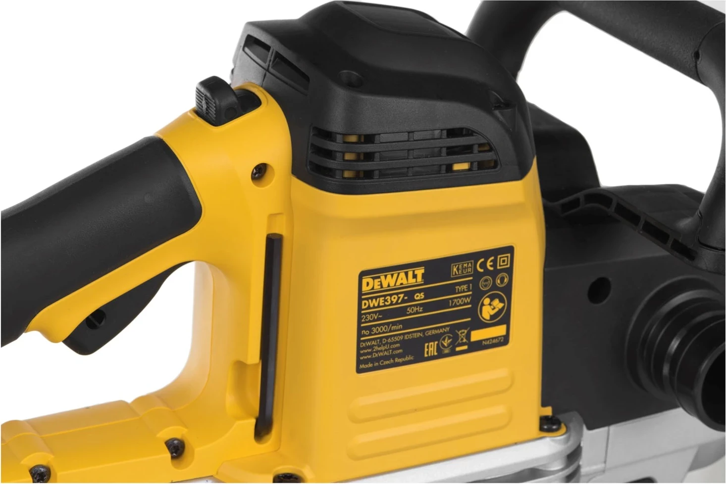 Sharrë aligator DeWALT DWE397