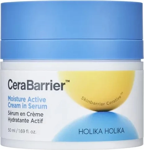 Krem-serum për fytyrë HOLIKA HOLIKA CeraBarrier Moisture Active Cream in Serum për femra 50ml