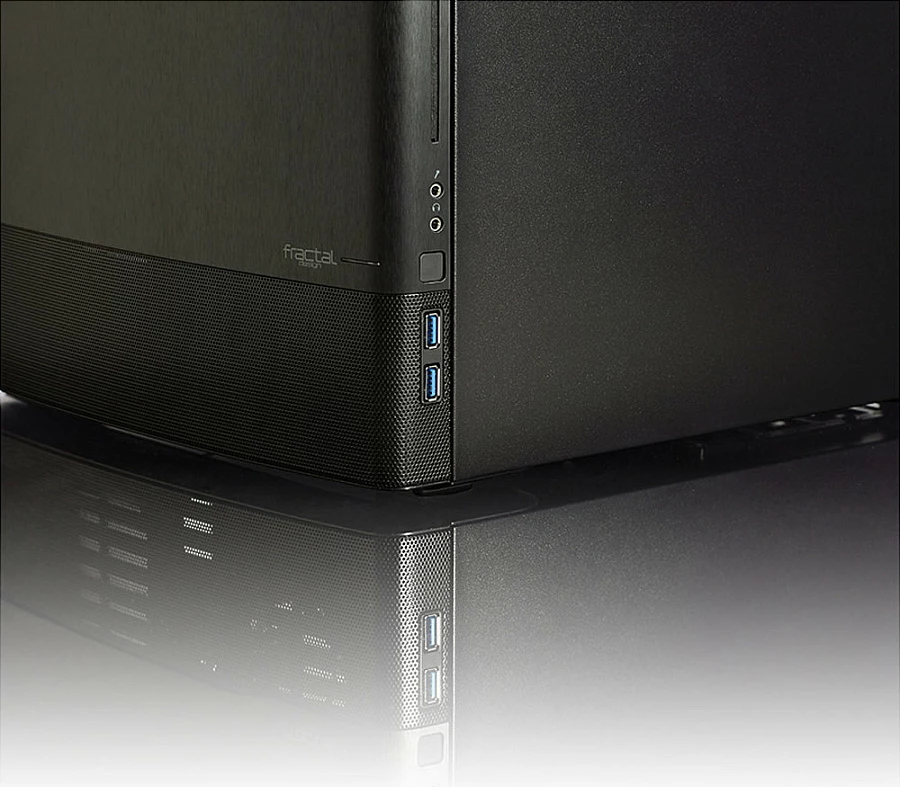 Kasë Fractal Design NODE 804, Cube, micro ATX, e zezë