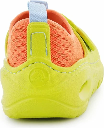 Sandale për fëmijë Crocs, të verdha-portokalli