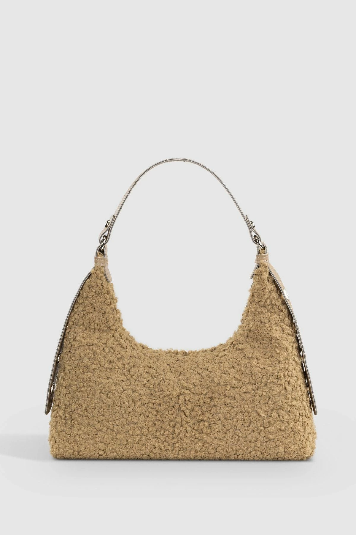 Çantë dore Zoozie Bags, ngjyrë mink, 205