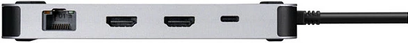 Mini dock Targus USB4 Dual 4K HDMI, 20Gbps, PD 140W, i argjendtë