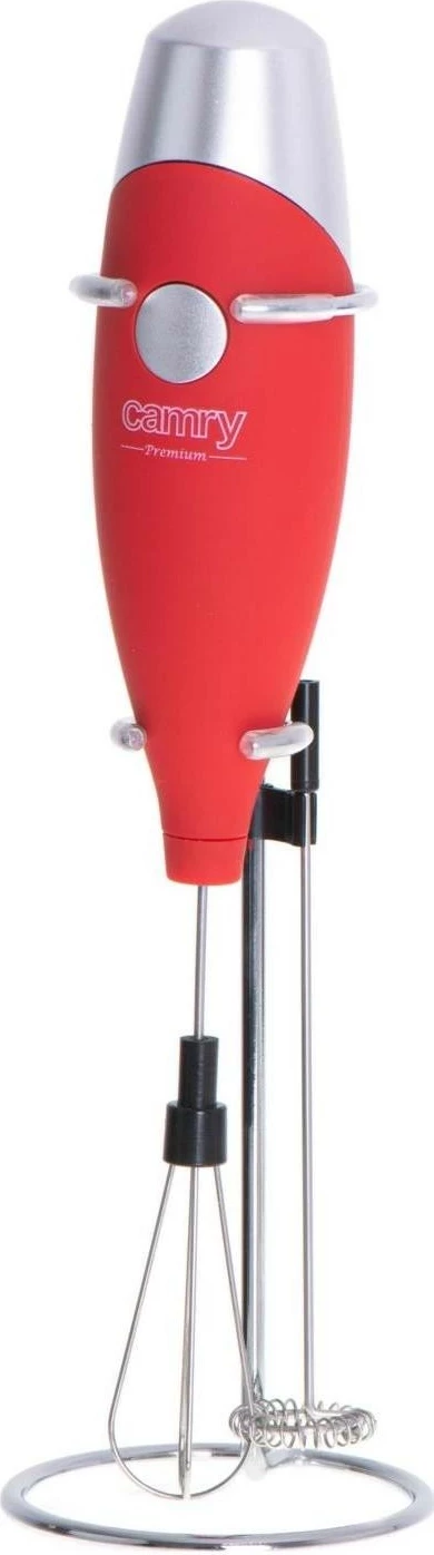 Frother manual Camry 4501r, për qumësht dhe çokollatë, e kuqe