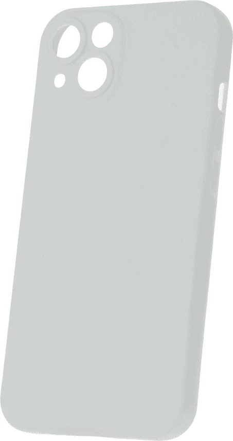 Mbështjellës silikoni ONASI 18201 për iPhone 15 Pro Max, mat, i bardhë