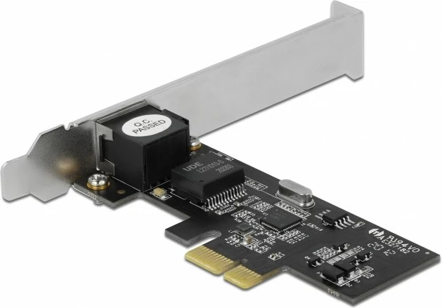 Kartë rrjeti DeLOCK PCI Express x1, 2.5 Gbit/s, RJ-45, e zezë