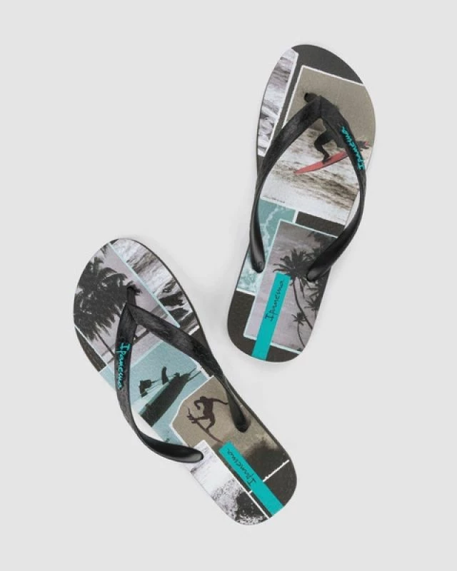 Flip-flopa për femra Ipanema, të zeza