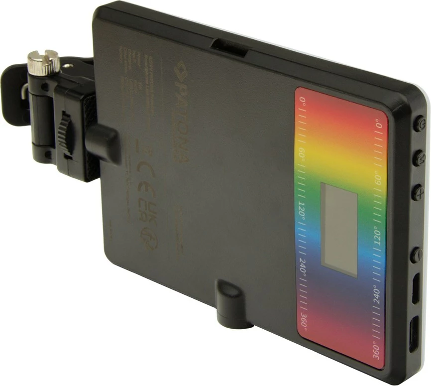 Dritë LED portabile PATONA Premium RGB/Bi-Color për smartphone, 2000 mAh, Bardhë