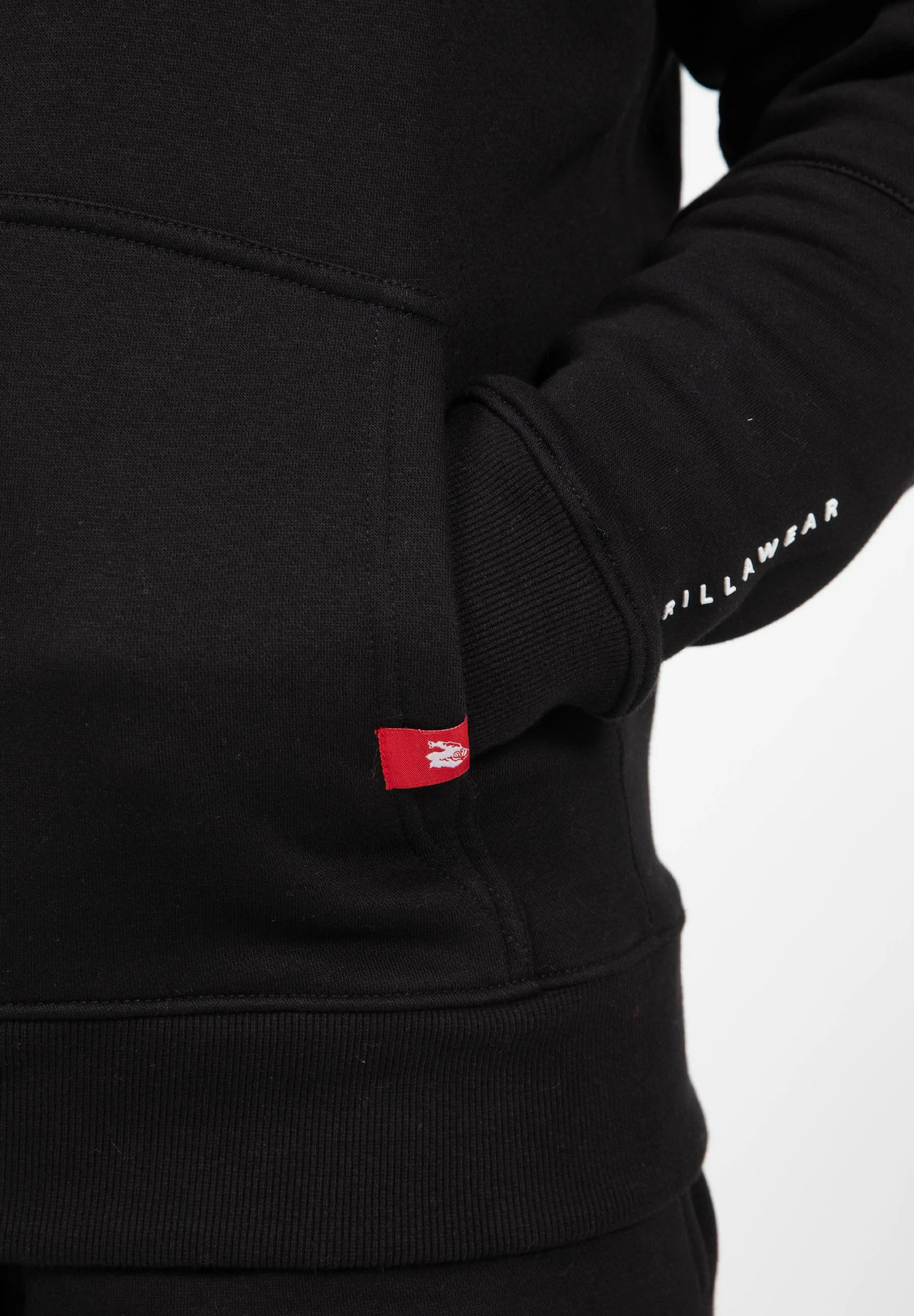 Leon Zipped Hoodie - Black