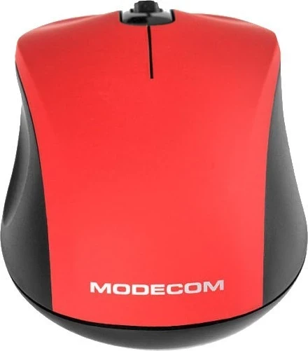Maus Modecom MC-WM10S Silent, pa kabllo, e kuqe