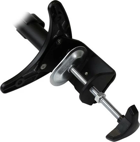 Mbajtëse për dy monitorë StarTech ARMDUAL, montim në tavolinë me clamp/grommet, VESA 75x75/100x100, 12-24", e zezë