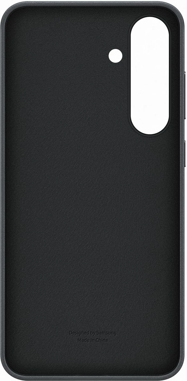 Mbështjellës Samsung KindSuit EF-VS936PBEGWW për Galaxy S25+, eko-lëkurë, zi