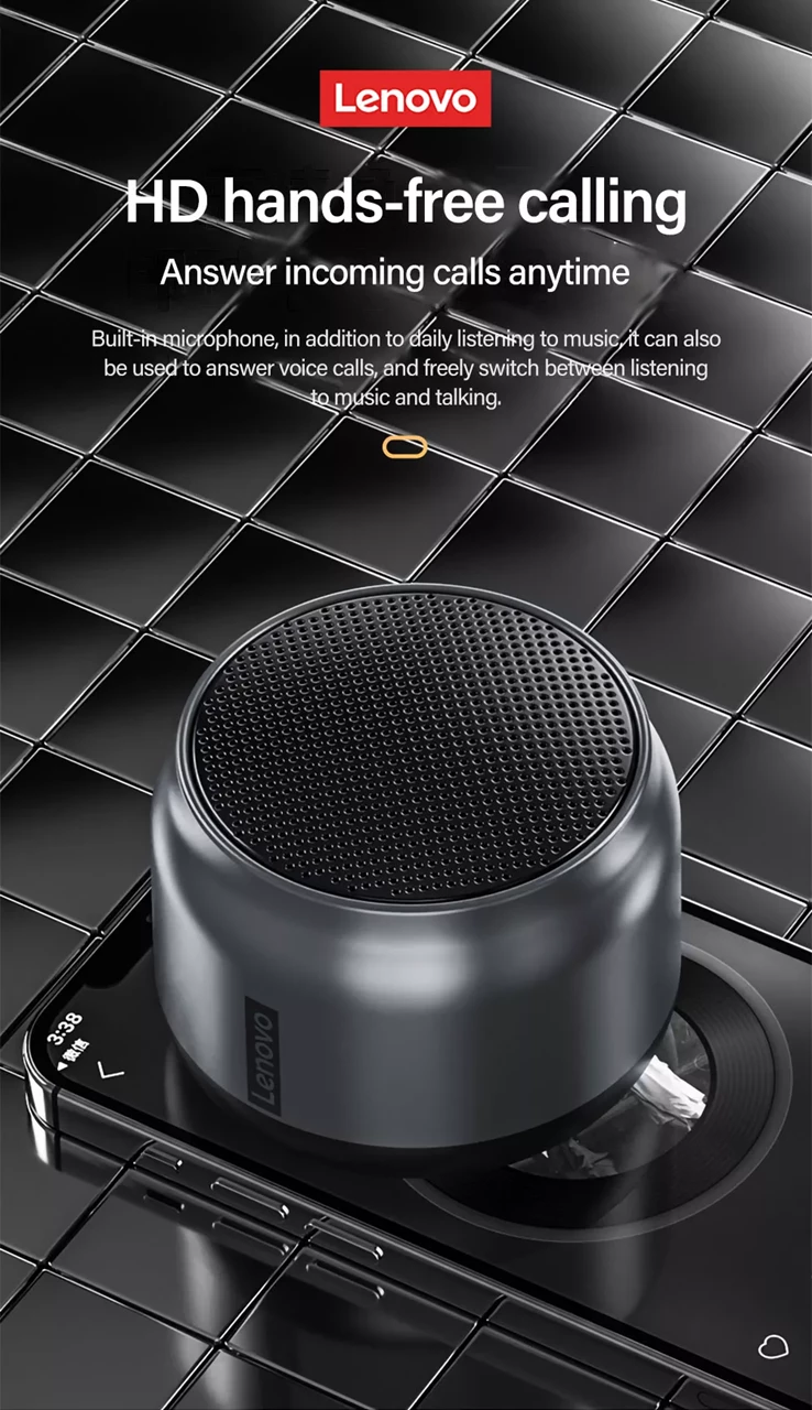 Altoparlant Lenovo K3 me Bluetooth, i hirtë