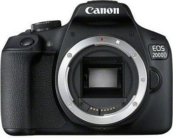 Aparat fotografik Canon EOS 2000D me objektiv 18-55mm, 24.1MP, Full HD, i zi