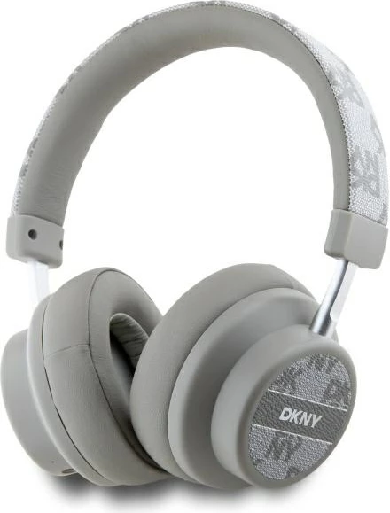 Kufje Bluetooth DKNY DKBHM2PCSHLE, on-ear, bezhë, me motive checkered