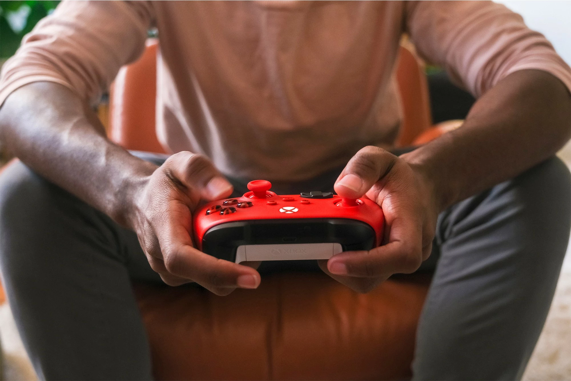 Gamepad Microsoft Xbox Wireless Controller, Bluetooth/USB, i kuq