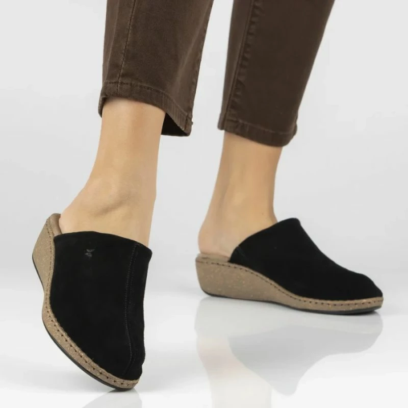 Sandale me platformë Filippo DK7567, të zeza