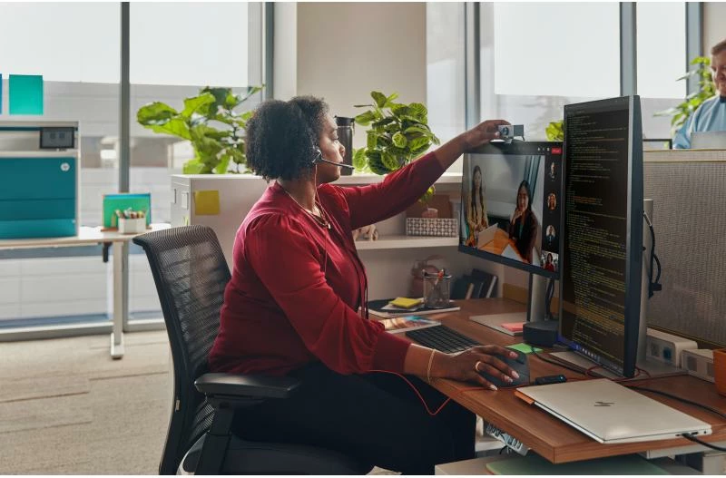 Kufje me mikrofon HP Poly Blackwire 3310 (8X216AA), kabllo 2-7 m, e zezë