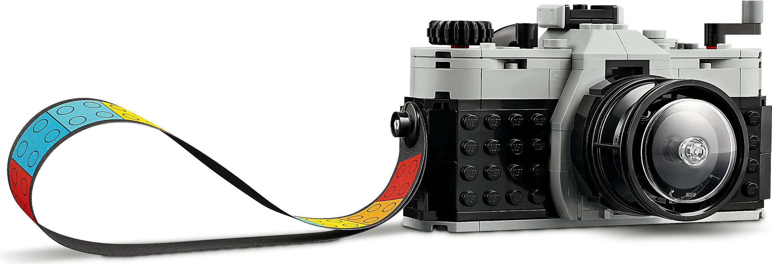 Set ndërtimi LEGO Retro Kamera, 8 vjeç+, 261 pjesë, shumëngjyrëshe
