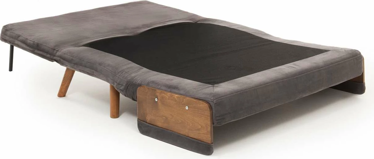 Divan-krevat dy vendësh, Cosmo, ngjyrë gri