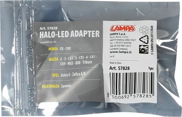 Adapter I Lampes Honda, Mazda