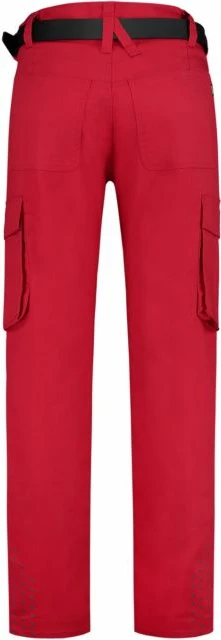 Pantallona Pune Malfini Twill për Meshkuj dhe Femra, të kuqe