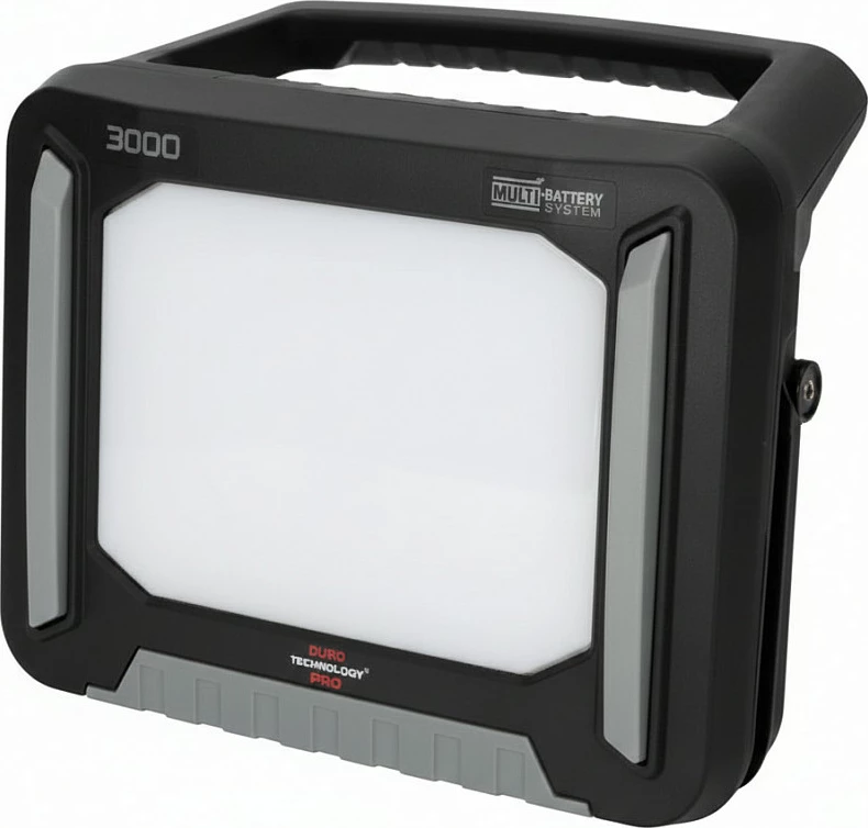 Reflektor pune LED me bateri Synergy21 Multi Battery, 3000 lm, adapter DeWALT/Milwaukee, i zi/gri