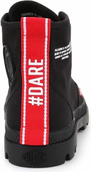 Këpucë Palladium Pampa Hi Dare për Meshkuj, të zeza [Madhësia: 37]