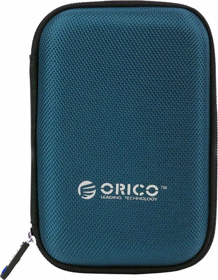 Kuti mbrojtëse për hard disk të jashtëm Orico PHD-25-BL-BP, 2.5\", EVA, 16x11x4 cm, blu