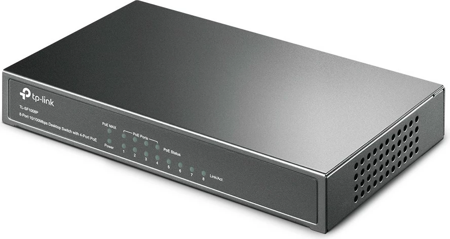 Switch TP-Link SF1008P, 8 porte, PoE