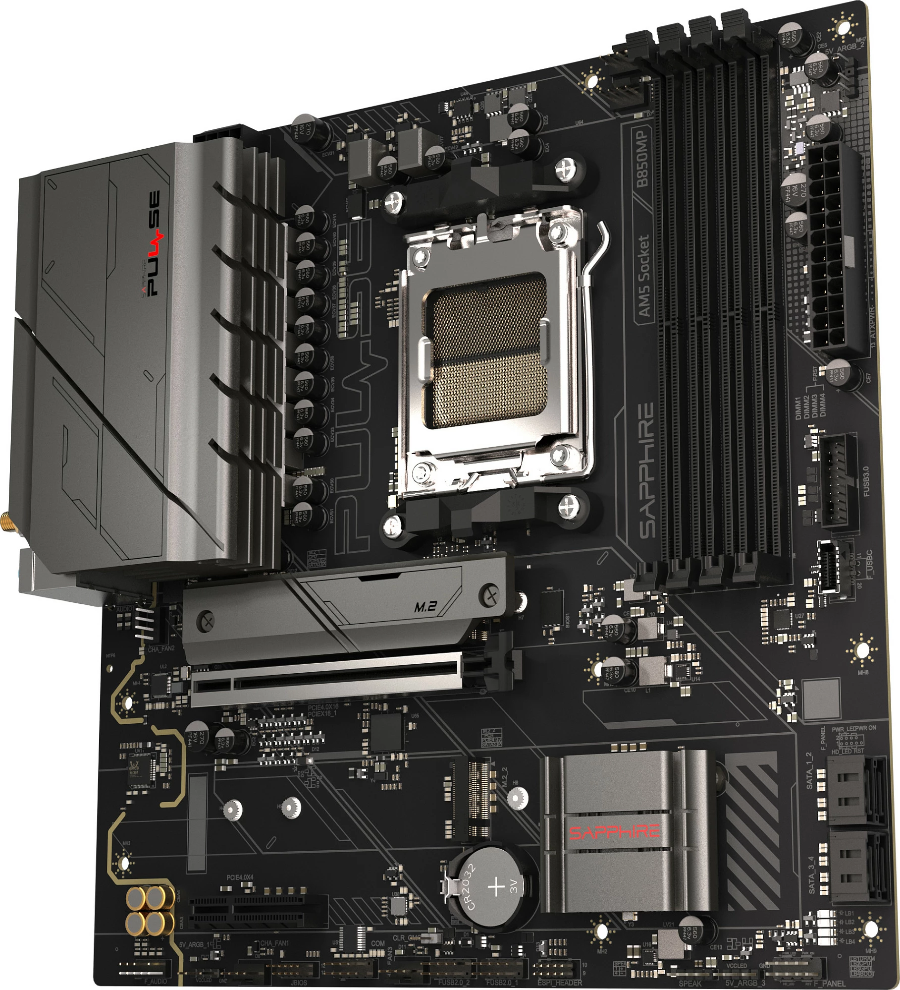 Pllakë amë Sapphire PULSE B850M WIFI, Socket AM5