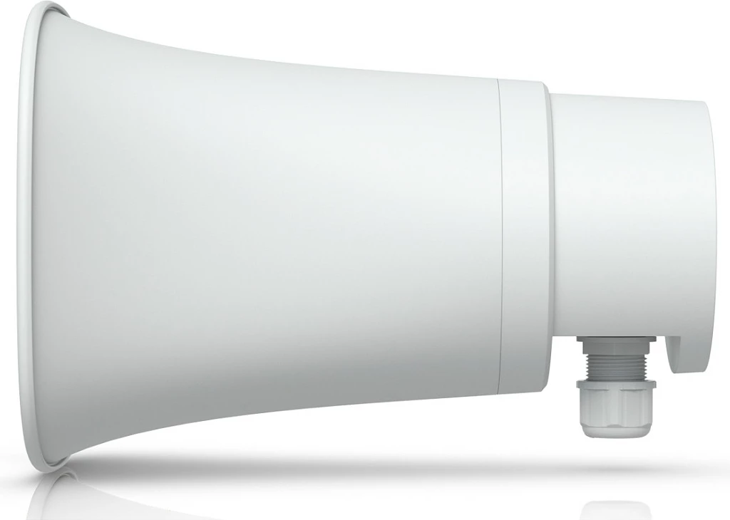Altoparlant Ubiquiti UP-AI-Horn-Speaker-W, PoE, IP66, 120 dB, i bardhë