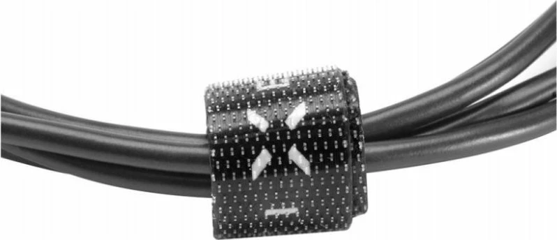 Kabl USB Fixed Data Cable FIXD-UC2M-WH, USB-A në USB-C, 2 m, i bardhë, me organizer kablli
