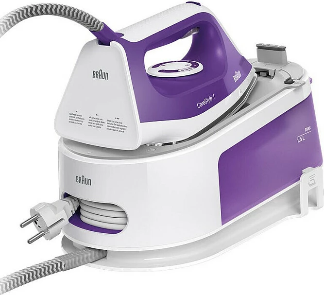 Hekur me avull Braun CareStyle 1 IS 1014, 2200 W, 6 bar, rezervuar 1.5 L, vjollcë