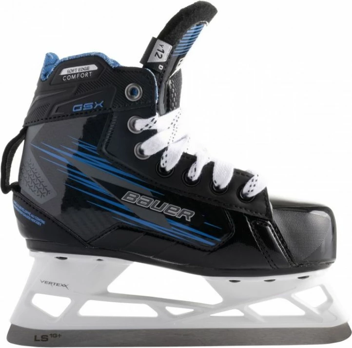 Atlete portieri për fëmijë Bauer, të zeza