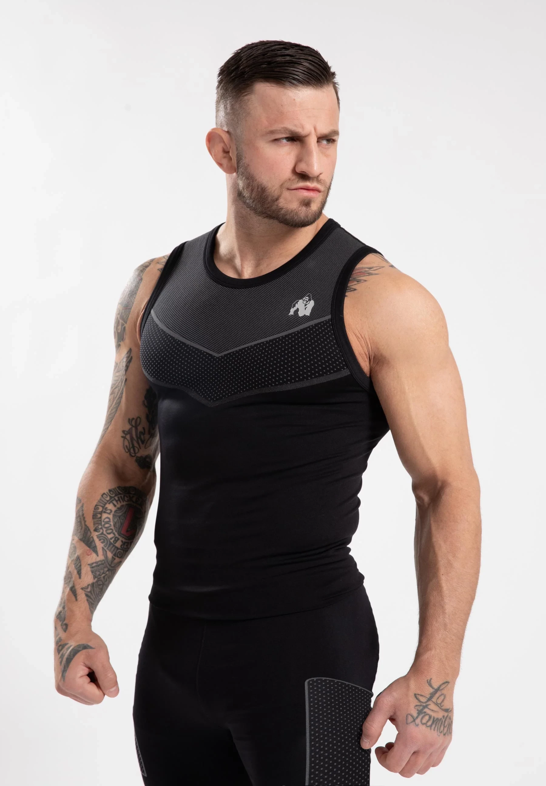Norton Seamless Tank Top - Black [Madhësia: 2XL]
