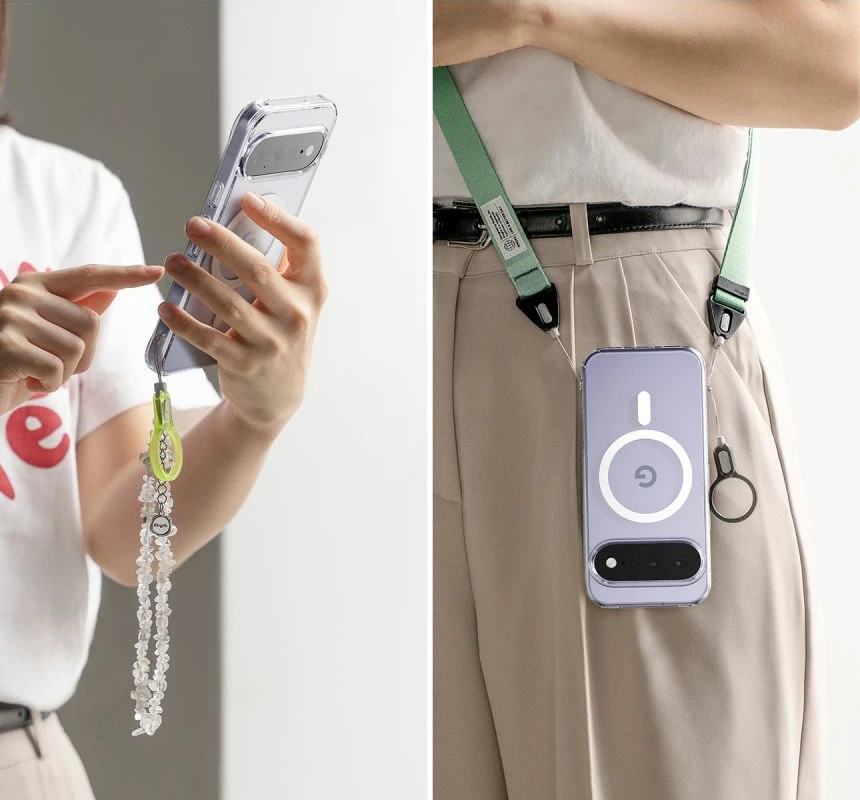 Mbështjellës Ringke Fusion Magnetic MagSafe për Google Pixel 11, transparent, 1 copë