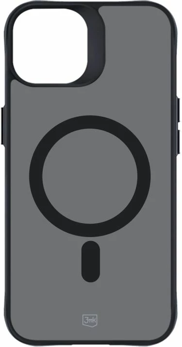 Kapak telefoni 3mk Smoke MagCase me MagSafe për iPhone 14 Plus, gjysmë-transparent