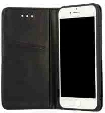 Mbështjellës HAVANA Onasi 2-në-1 magnetik flip me mbështjellës silikon për iPhone XR, MPN 8554, zi