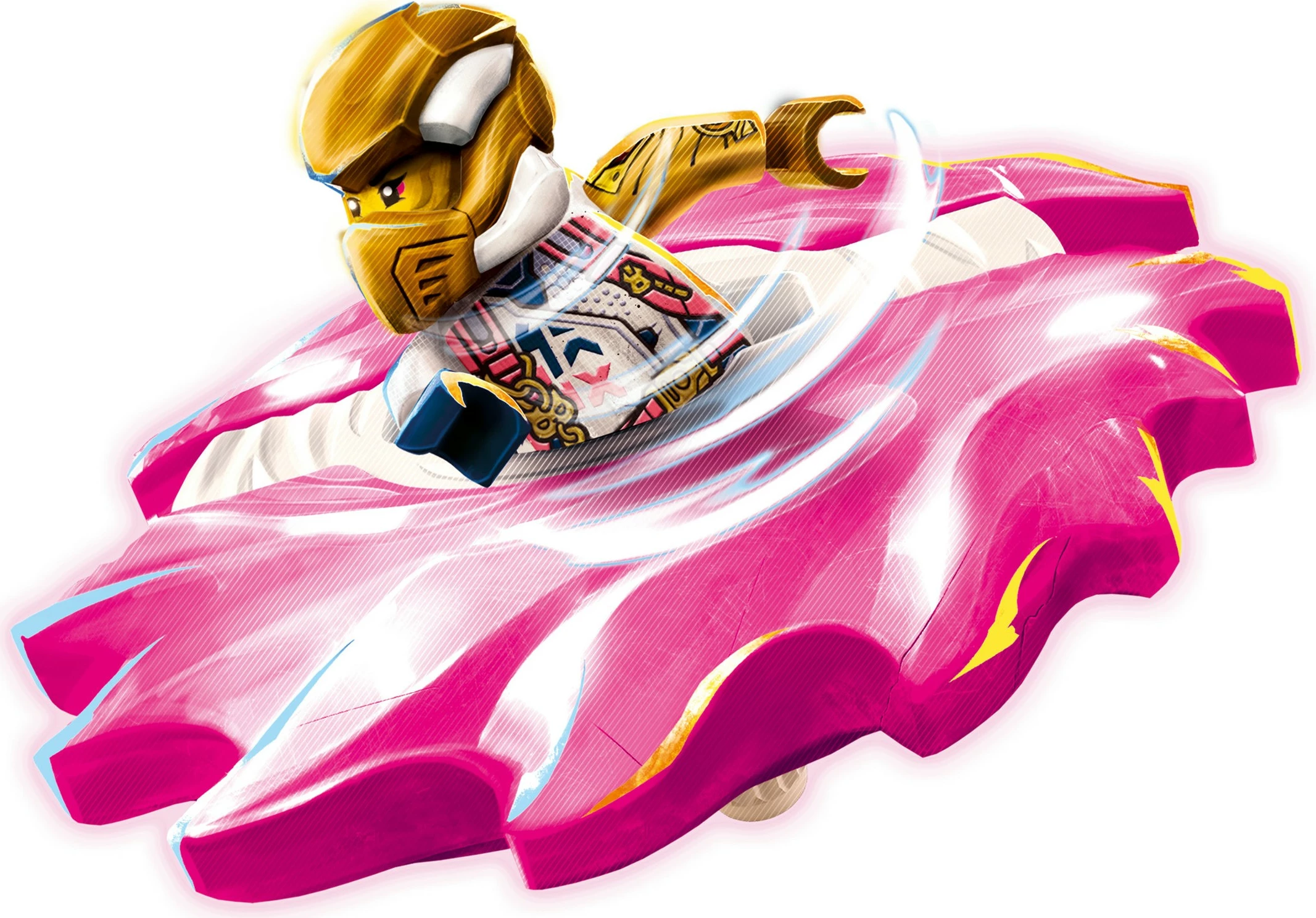 Set ndërtimi LEGO Ninjago 71824 Sora Dragon Spinjitzu Spinner, shumëngjyrësh